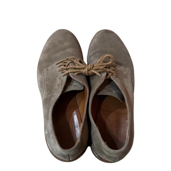 Frye Men’s Plain Toe Gray Suede Oxford US Size 9 Dress Shoes Casual main image 5